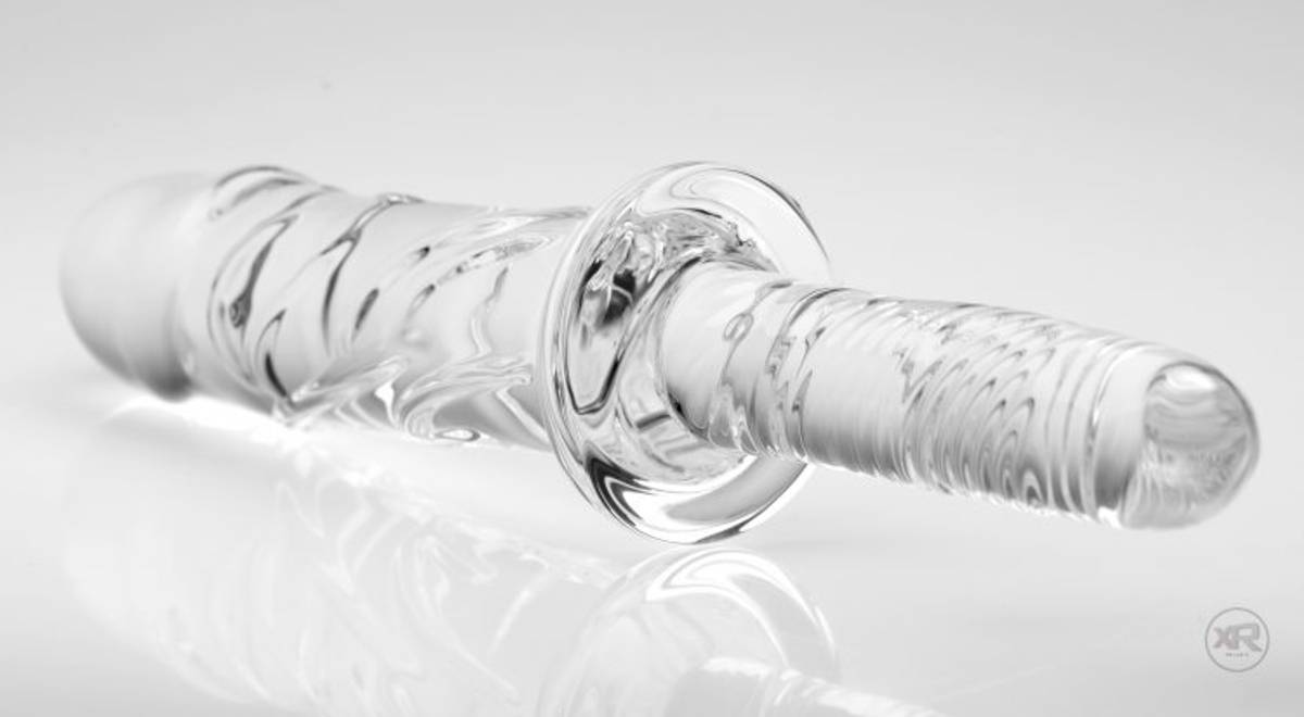 Master Series - Brutus - Glass Dildo Thruster