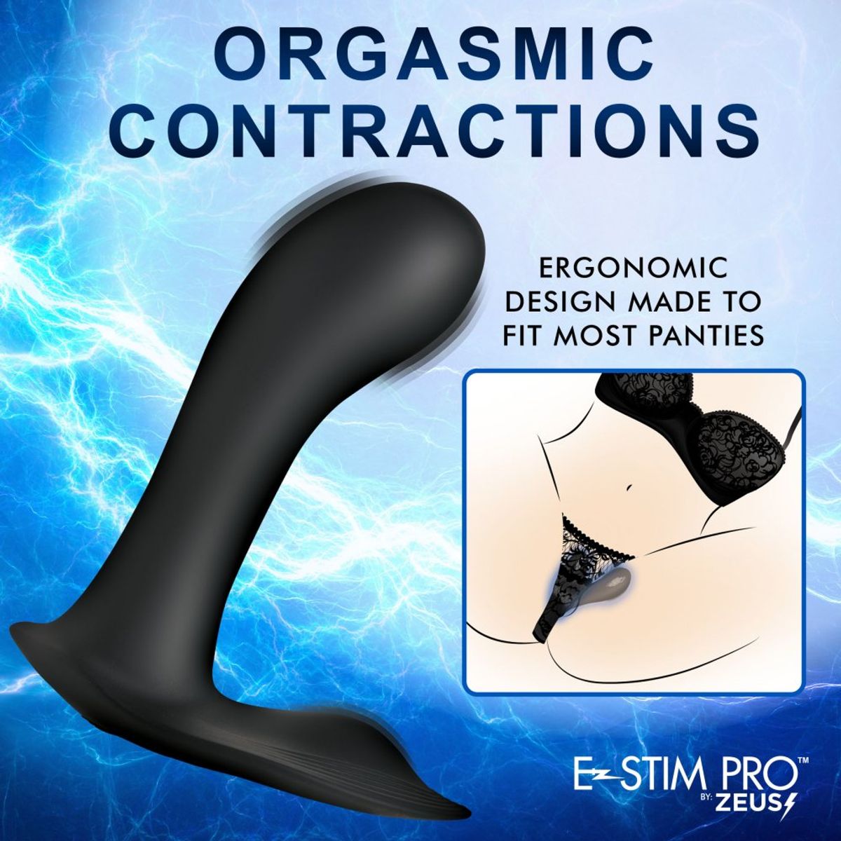 Zeus - E-Stim G-Spot Silicone Panty Vibe