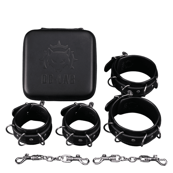 Hovedbilde DG-LAB - HUNTER Wrist & Ankle Restraint Set - Black