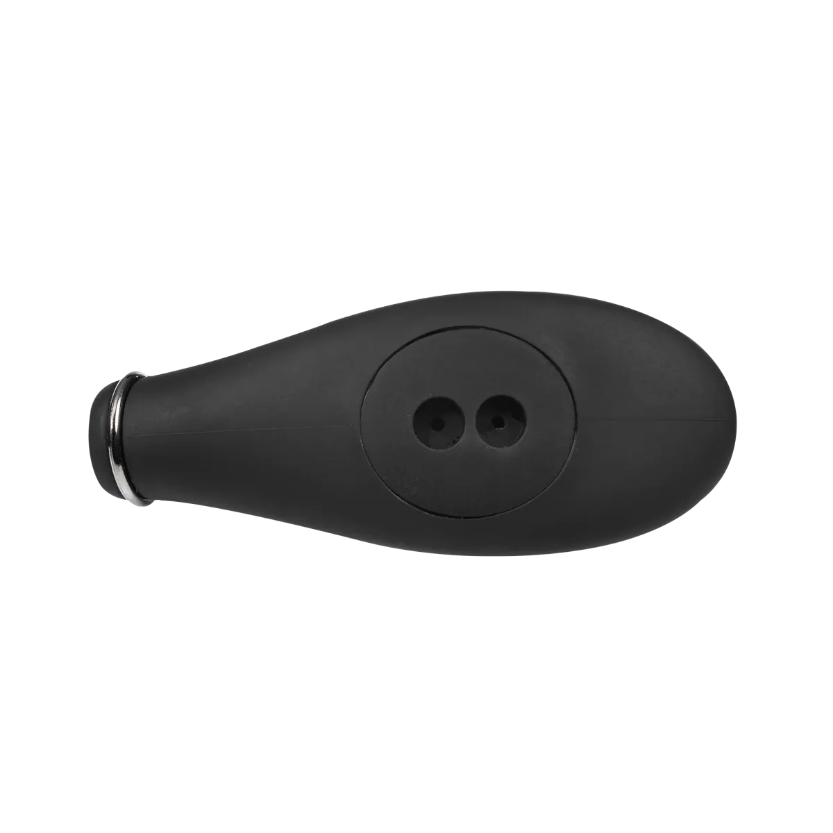 Rimba - E-Stim Anal Plug with Pump - Bi-Polar - Black