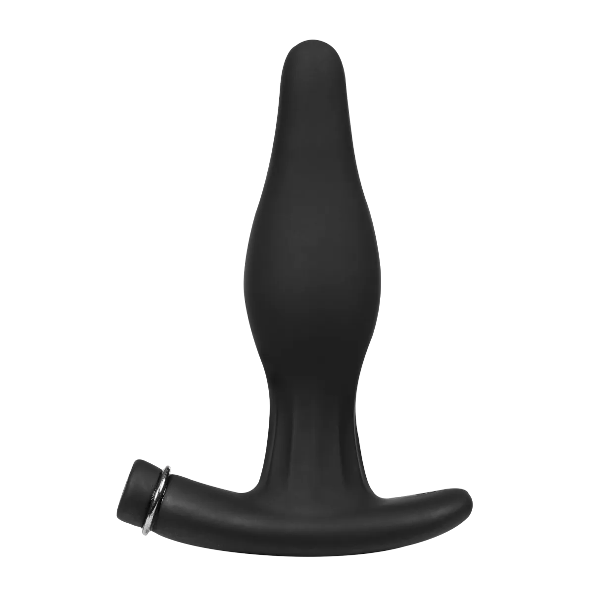 Rimba - E-Stim Anal Plug with Pump - Bi-Polar - Black